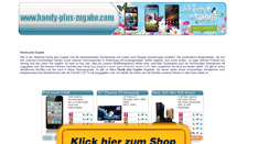 Desktop Screenshot of handy-plus-zugabe.com