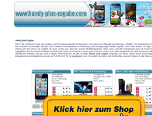 Tablet Screenshot of handy-plus-zugabe.com